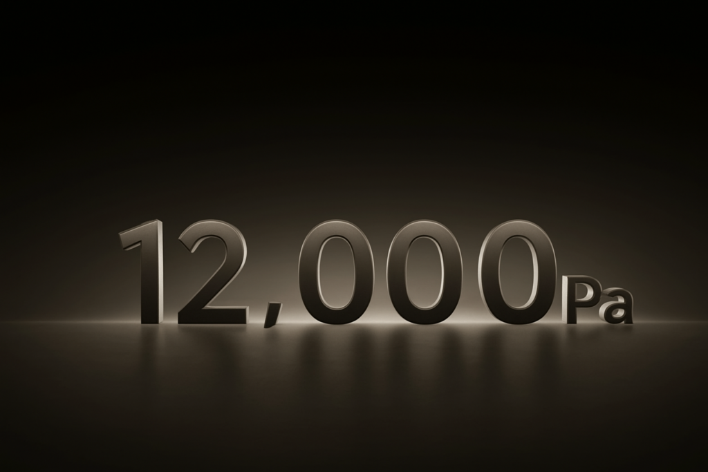 Potencia 12.000Pa de la X40 master